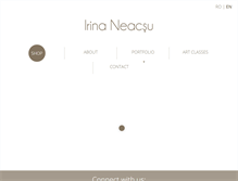 Tablet Screenshot of irinaneacsu.com